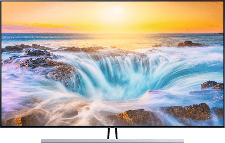 SAMSUNG GQ55Q85R QLED TV (Flat, 55 Zoll/138 cm, UHD 4K, SMART TV)