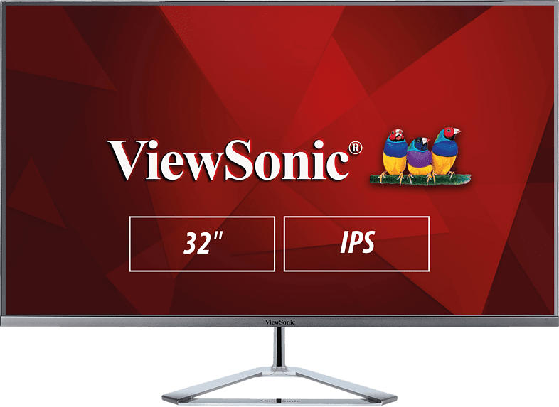 VIEWSONIC VX3276-MHD-2 31.5 Zoll Full-HD Monitor (4 ms Reaktionszeit, 60 Hz)