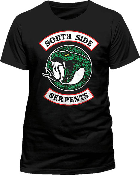 CID COMPLETELY INDEPENDENT Riverdale SOUTH SIDE SERPENTS T-Shirt T-Shirt, Schwarz