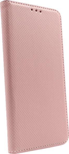 AGM 28441 , Bookcover, Huawei, Y7 (2019), Obermaterial Kunstleder, Thermoplastisches Polyurethan, Kunststoff, Rosegold
