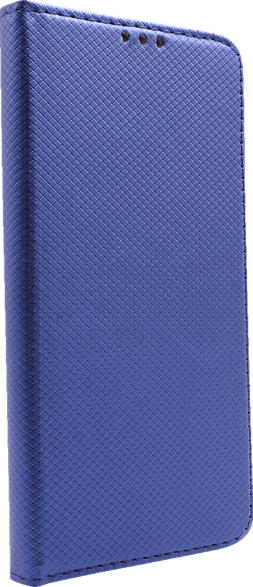 AGM 28552 , Bookcover, Huawei, P Smart + (2019), Obermaterial Kunstleder, Thermoplastisches Polyurethan, Kunststoff, Marineblau