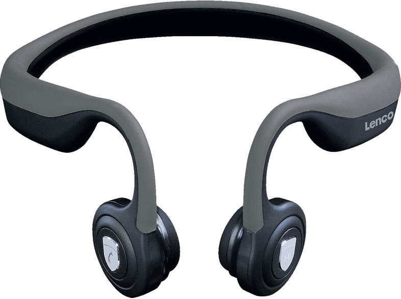 LENCO HBC-200 GY, Open-ear Bluetooth Kopfhörer Bluetooth Grau
