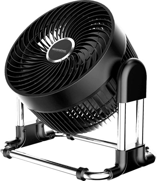 SONNENKÖNIG 10500511 Vind Tischventilator Schwarz (45 Watt)