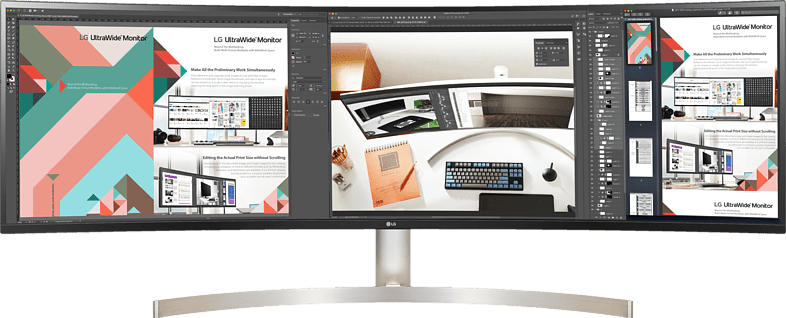 Monitor 49WL95C-W Curved UltraWide™, 49 Zoll, weiß