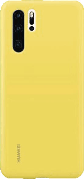 HUAWEI Silicone Case , Backcover, Huawei, P30 Pro, Silikon, Gelb