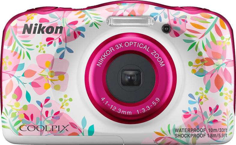 NIKON W 150 Digitalkamera Mehrfarbig, 13.2 Megapixel, 3 fach opt. Zoom, LCD-TFT