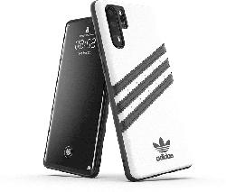 ADIDAS Moulded Case , Backcover, Huawei, P Smart + (2019), Polycarbonat, Weiß/Schwarz