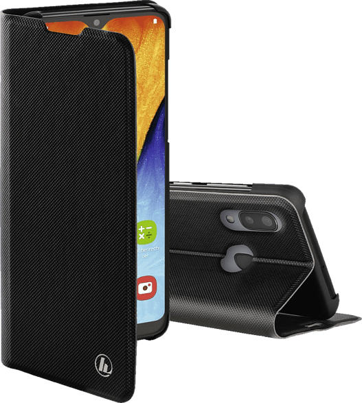 HAMA Slim Pro , Bookcover, Samsung, Galaxy A20e, Polyurethan, Schwarz