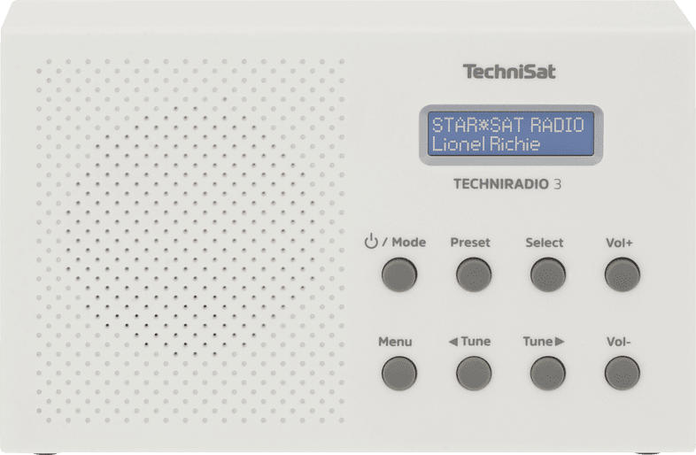 TECHNISAT Techniradio 3 Radio (Weiß)