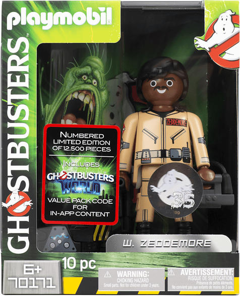 PLAYMOBIL Ghostbusters Winston Zeddemore Sammelfigur, Mehrfarbig