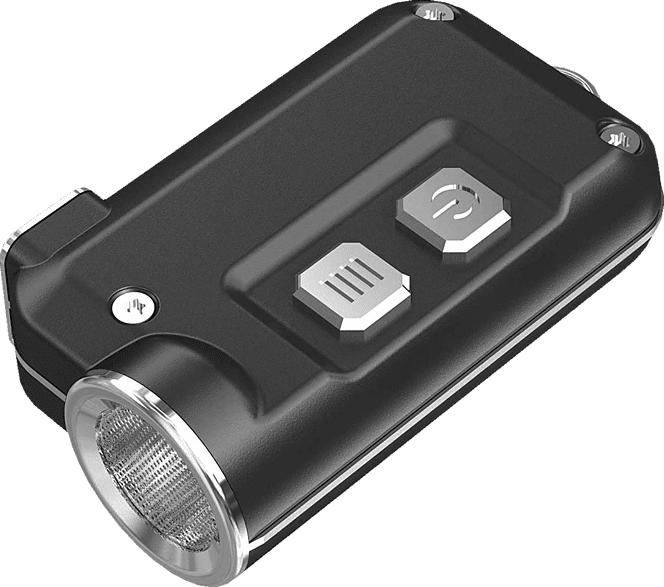 NITECORE NiteCore Tini 380 Lm, LED-Schlüsselanhänger mit Taschenlampe, USB-Wiederaufladbar Taschenlampe