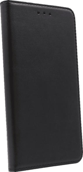 AGM 28623 , Bookcover, Samsung, Galaxy A40, Obermaterial Kunstleder, Thermoplastisches Polyurethan, Schwarz