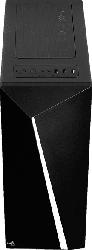 AEROCOOL Shard PC-Gehäuse, Schwarz