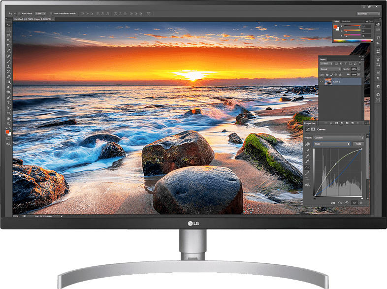 Monitor 27UL850-W, 27 Zoll, weiß