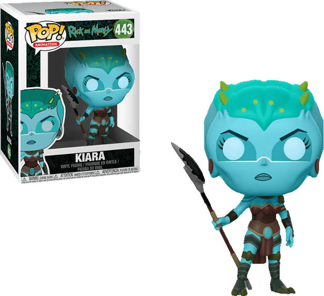 FUNKO UK FUNKO RICK AND MORTY - KIARA Vinylfigur, Mehrfarbig