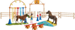 SCHLEICH Pony Agility Training Spielfigur, Mehrfarbig