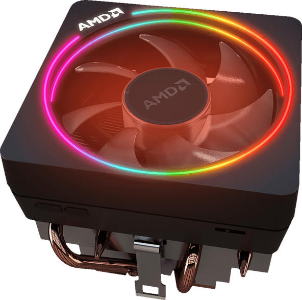 AMD Ryzen™ 7 3800X (100-100000025BOX) mit Wraith Prism Kühler Prozessor, Mehrfarbig