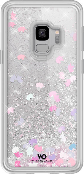 WHITE DIAMONDS Sparkle , Backcover, Samsung, Galaxy S9, Kunststoff, Mehrfarbig