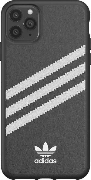 ADIDAS ORIGINALS Moulded Case PU , Backcover, Apple, iPhone 11 Pro Max, 50 % Polyurethan, 25 % Thermoplastische Polyurethane, 25 % Polycarbonat, Schwarz/Weiß