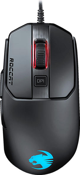 ROCCAT Kain 120 AIMO Gaming Maus, Schwarz