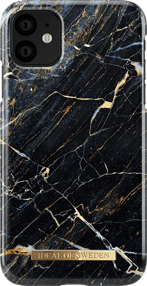 IDEAL OF SWEDEN Saffiano Case , Backcover, Apple, iPhone 11, Kunststoff, Schwarz