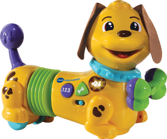 VTECH Drolliger Lerndackel Ziehspielzeug, Mehrfarbig