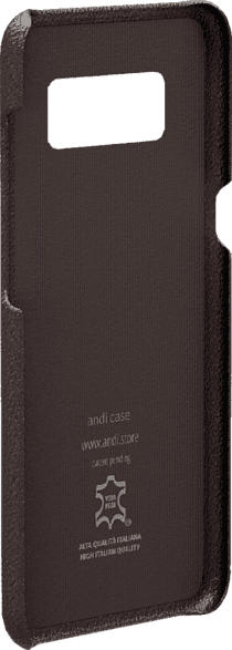 ANDI BE FREE Leather , Backcover, Samsung, Galaxy S8, Echtleder, Braun