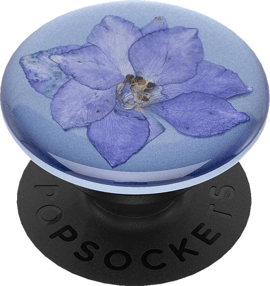 POPSOCKETS PopGrip Premium Larkspur Purple Handyhalterung, Mehrfarbig