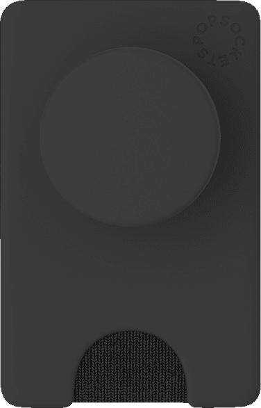 POPSOCKETS PopWallet + Handyhalterung, Schwarz