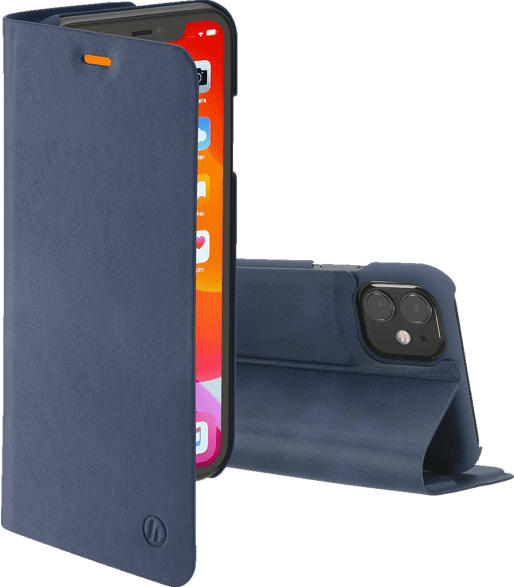 HAMA Guard Pro , Bookcover, Apple, iPhone 11, Kunstleder, Blau