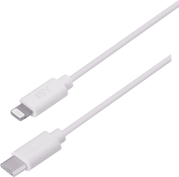 ISY IUC-2500, Ladekabel, 1 m, Weiß