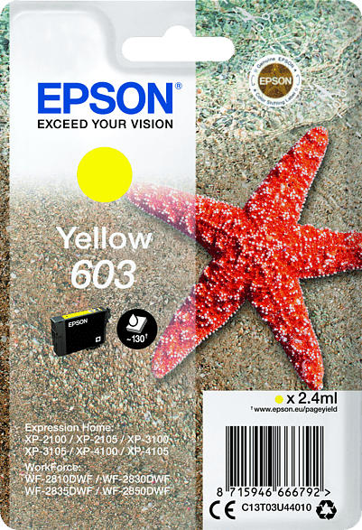 EPSON Original Seestern Gelb (C13T03U44010)