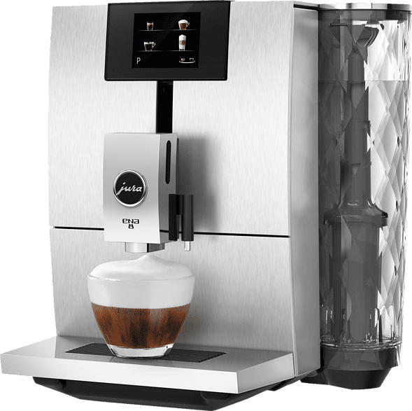 JURA ENA 8 Kaffeevollautomat Massive Aluminium