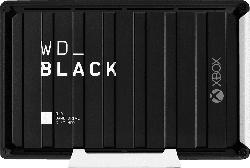 WD Black D10 Game Drive für Xbox One Externe Festplatte 12 TB, 3,5 Zoll , Gaming-Festplatte, Schwarz