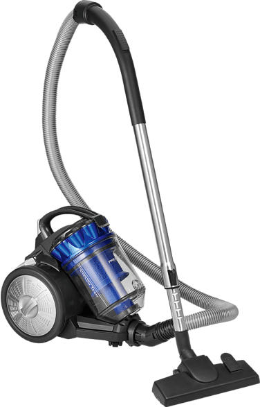 PROFI CARE PC-BS 3040, Bodenstaubsauger ohne Beutel, Staubsauger, 700 Watt, Anthrazit/Blau