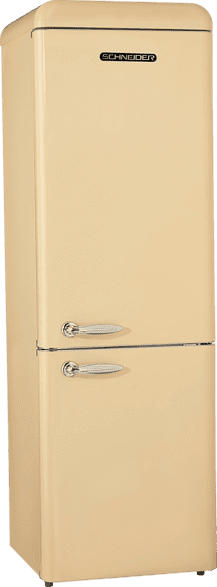 SCHNEIDER SCB 250V2 C Kühlgefrierkombination (A++, 203 kWh/Jahr, 1815 mm hoch, Creme Matt)