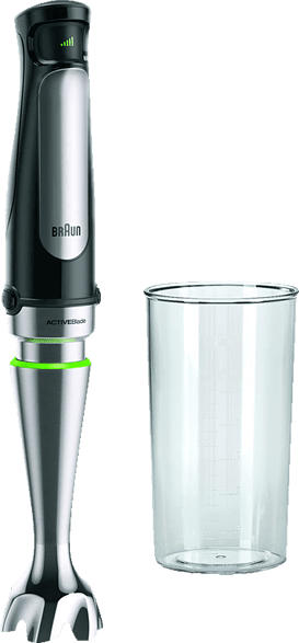 BRAUN MultiQuick 7 MQ 7000X Stabmixer Schwarz/Edelstahl (1000 Watt)