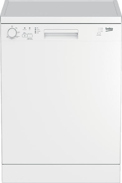BEKO DFN 05 L 20 W Geschirrspüler (Freistehend mit Unterbaumöglichkeit, 598 mm breit, 49 dB (A), A++)