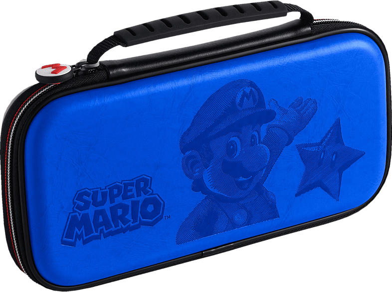 BIGBEN Deluxe Transporttasche Zubehör für Nintendo Switch, Blau