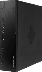 MEDION Mini-PC S22003 (MD34618), Desktop PC, Core™ i3 Prozessor, 8 GB RAM, 256 GB SSD, Intel® HD Grafik 5500, Schwarz