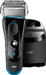 BRAUN SERIES 5 5190CC+CCR2 Rasierer Schwarz/Blau