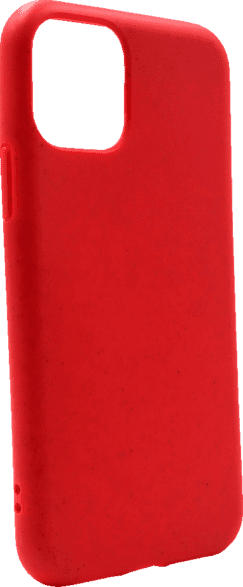 AGM AGM 29111 Backcover Bio für Apple iPhone 11 Pro Max , Backcover, Apple, iPhone 11 Pro Max, Weizenstroh, recyclebares Thermoplastisches Polyurethan, Rot