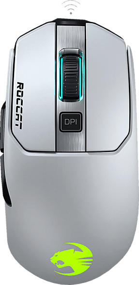 Gaming Maus Kain 200 Aimo, kabellos, weiß (ROC-11-615-WE)