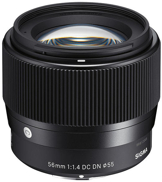 SIGMA Contemporary 56 mm f./1.4 (Objektiv für Canon M-Mount, Schwarz)