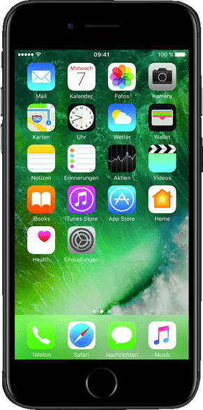 B-WARE (*) APPLE iPhone 7 Smartphone, Schwarz