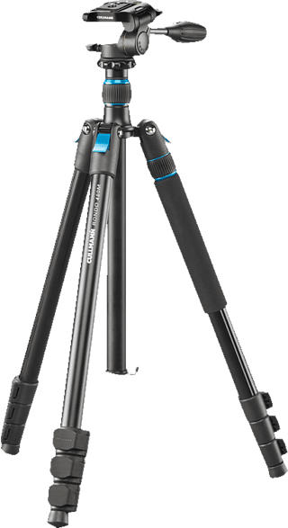 CULLMANN Rondo 480M RW20 Dreibeinstativ Stativ, Schwarz, Höhe offen bis 1830 mm