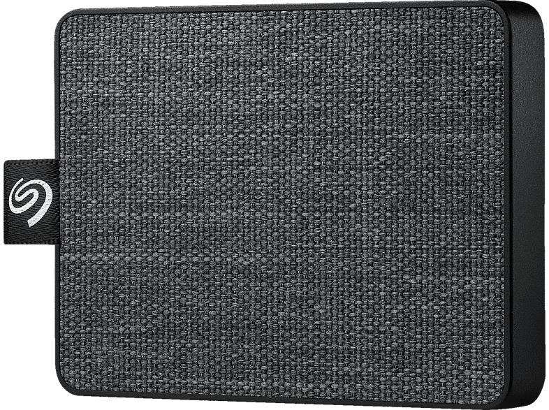 SEAGATE One Touch SSD, 500 GB SSD, extern, Schwarz