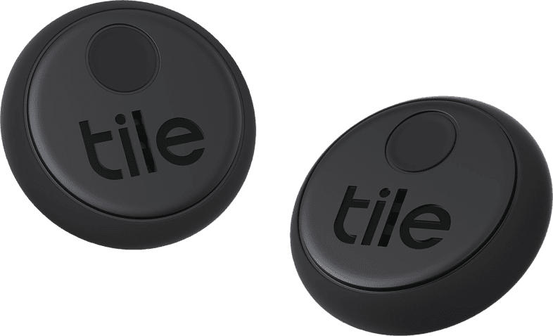 TILE Sticker (2-pack) Bluetooth Tracker, Schwarz