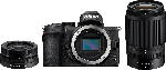 MediaMarkt NIKON Z 50 Kit Systemkamera 20.9 Megapixel mit Objektiv 16-50 mm + 50-250 mm , 8 cm Display   Touchscreen, WLAN