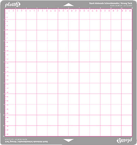 PLOTTIX PX Stark klebende Schneidematte - 30.48 x 30.48cm Schneidematte